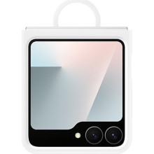 Samsung F766 Z Flip 7 FE Silicone Ring Case White EF-PF741TW